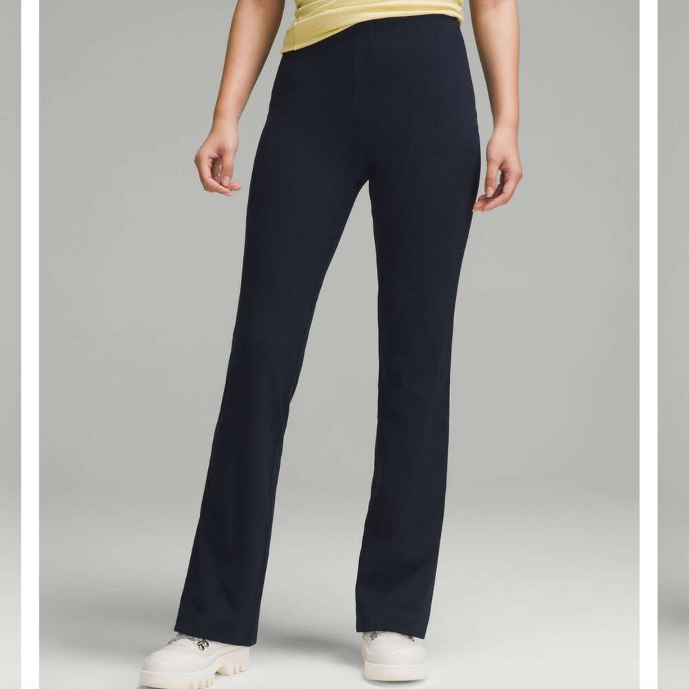Lululemon Smooth Fit Pull-On High-Rise Pant Size 6 Navy
